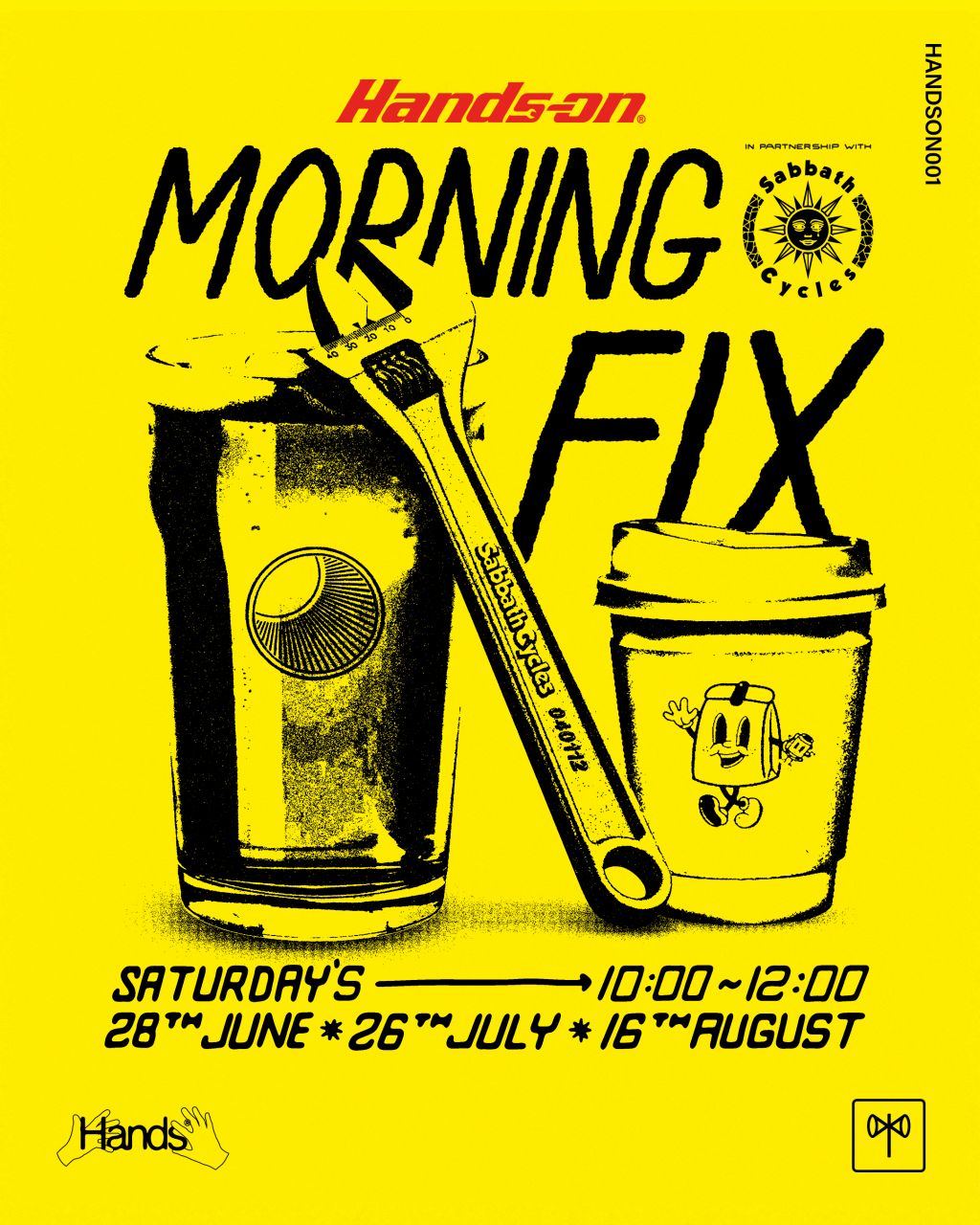 Hands–On®: Morning Fix with Sabbath&nbsp;Cycles