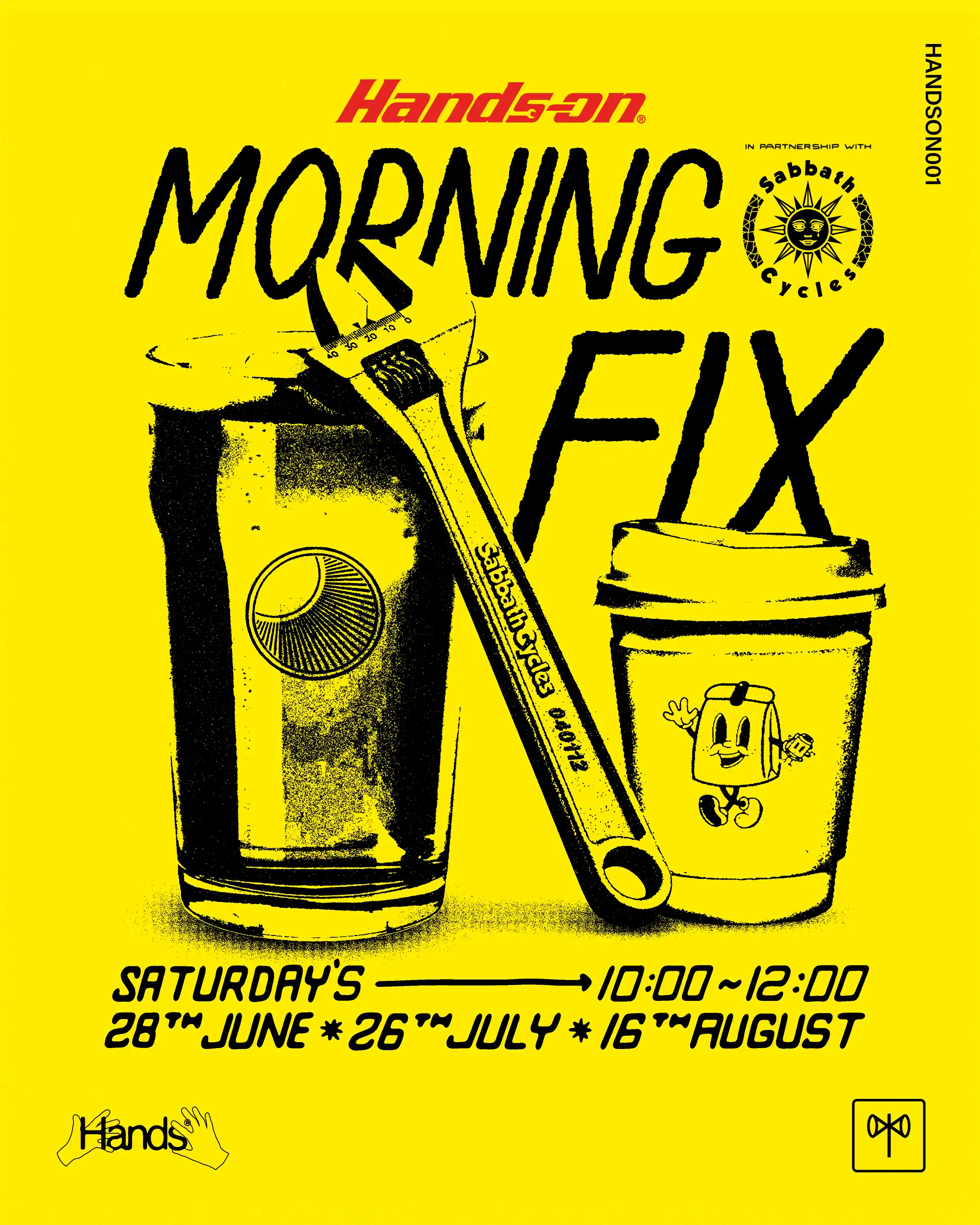 Hands–On®: Morning Fix with Sabbath Cycles