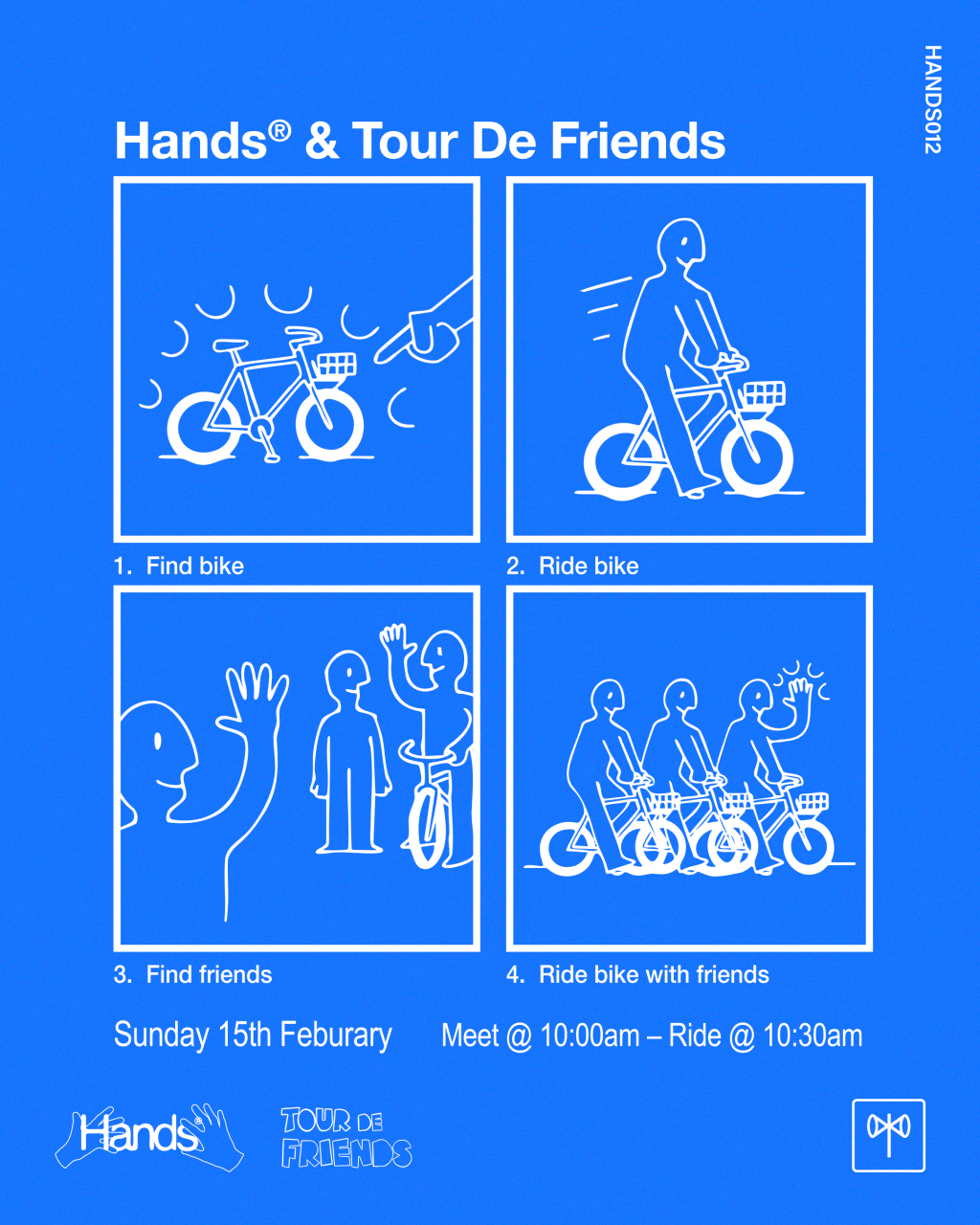 HANDS012 w/ Tour De&nbsp;Friends